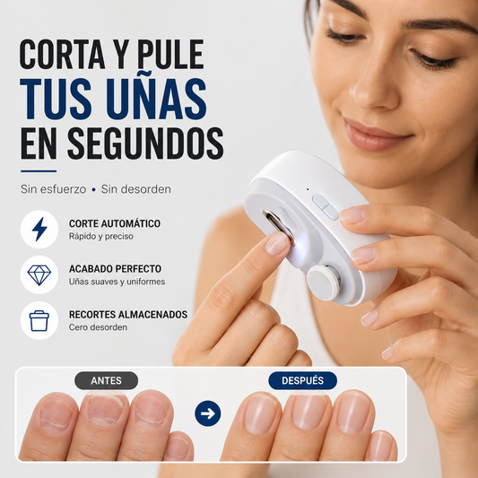 Consigue uñas perfectas sin esfuerzo ni cortes dolorosos.