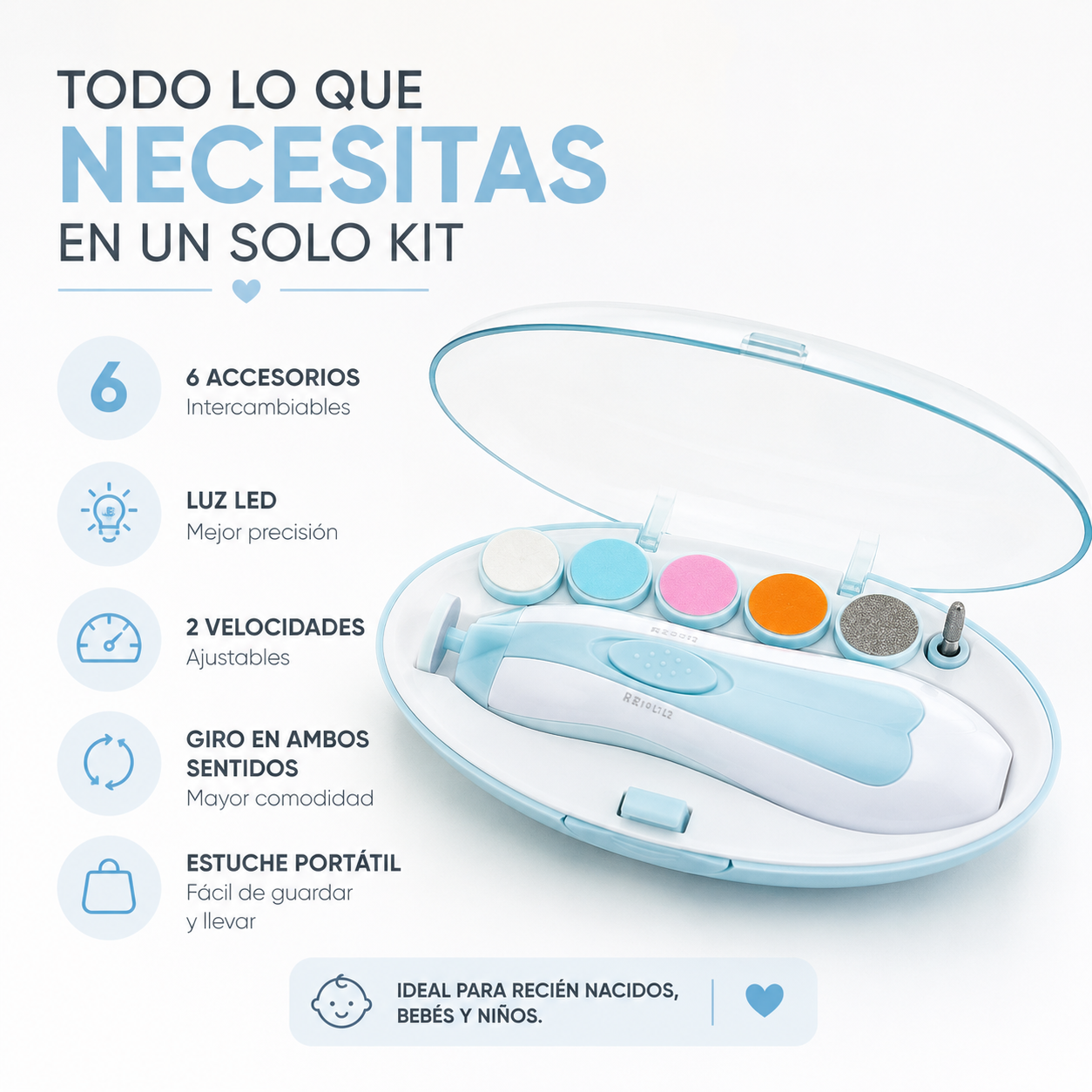 ¿Te da miedo cortarle las uñas a tu bebé? Hazlo de forma segura, suave y sin lágrimas.