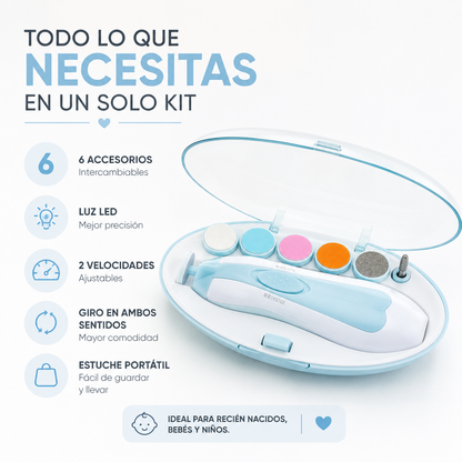 ¿Te da miedo cortarle las uñas a tu bebé? Hazlo de forma segura, suave y sin lágrimas.