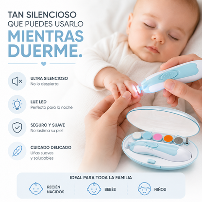 ¿Te da miedo cortarle las uñas a tu bebé? Hazlo de forma segura, suave y sin lágrimas.