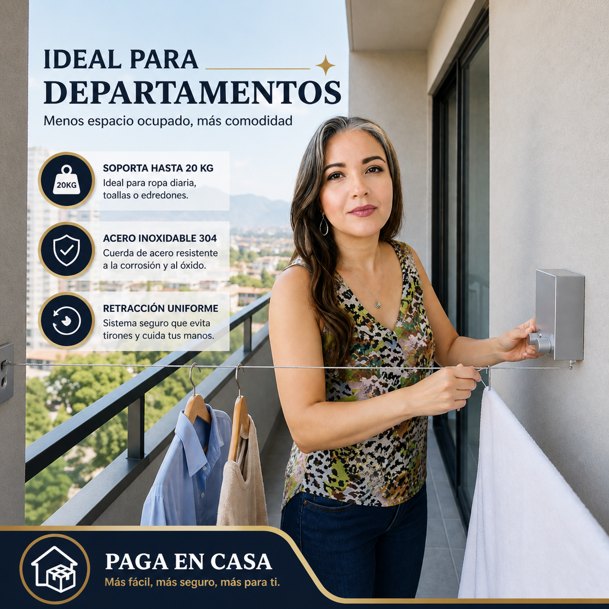 Seca todo en minutos sin ocupar espacio
