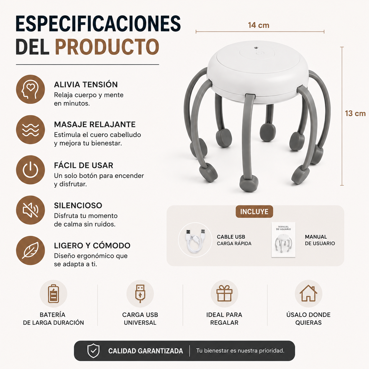 ¿Terminas cada día con la cabeza explotando de estrés, tensión y agotamiento mental?